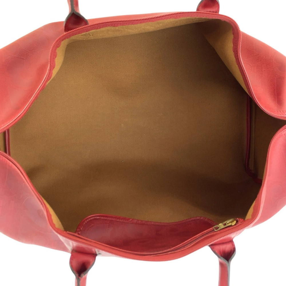 CHRISTIAN DIOR Vintage Red Trotter Shoulder Bag - Picture 9 of 10